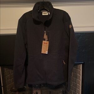 NWT FJALL RAVEN Buck Fleece Graphite Size M
